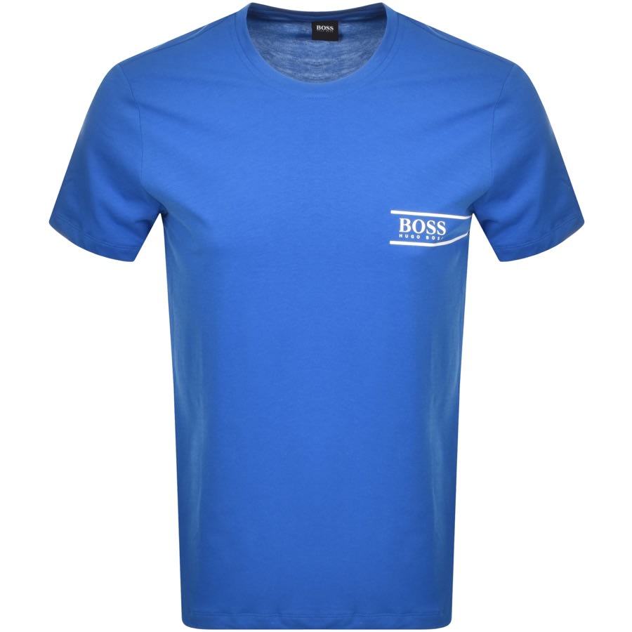 Alternative Image for ProductBOSS Crew Neck T Shirt Blue1